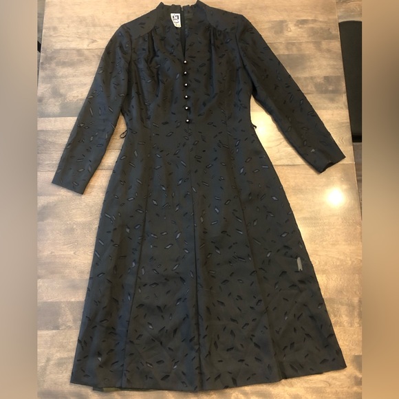 Jumo Dresses & Skirts - Vintage 1950’s German Black Dress - Lined, sheer outer layer